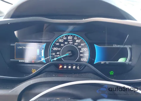 2014 Ford C-Max Hybrid Se z USA, uszkodzony, nr VIN 1FADP5AU2EL519638